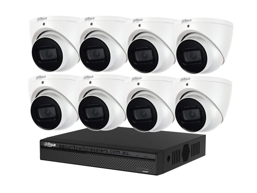 Dahua KIT-8-IP — Комплект 8 IP-камер WizSense