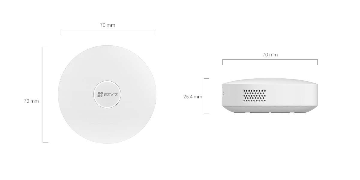 Ezviz A3 — Wi-Fi сирена с подсветкой