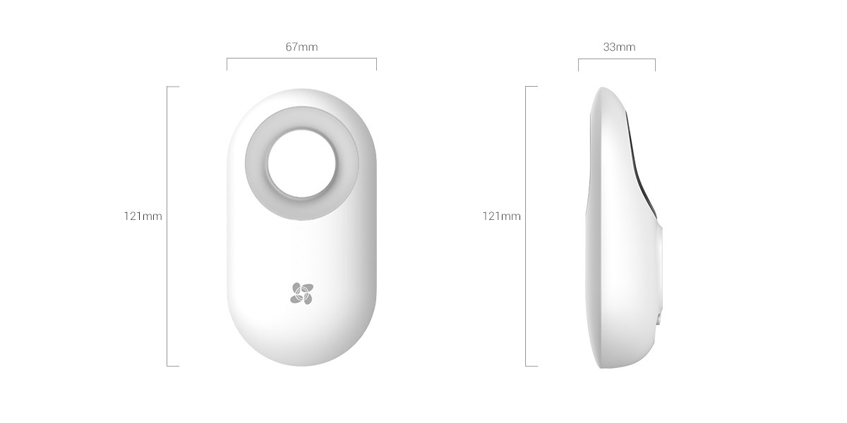 Ezviz T9 — Датчик дыма Wi-Fi
