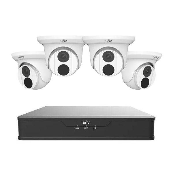 Hikvision Dacha KIT 4 — Комплект для дачи 4 камеры + NVR