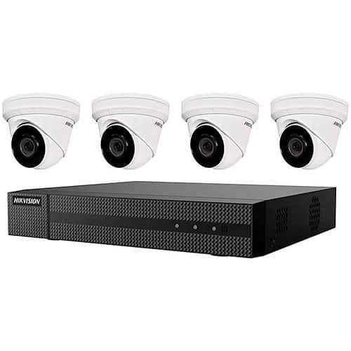 Hikvision DS-KIT4-POE-1T — IP-комплект 4 + NVR PoE + HDD 1 ТБ