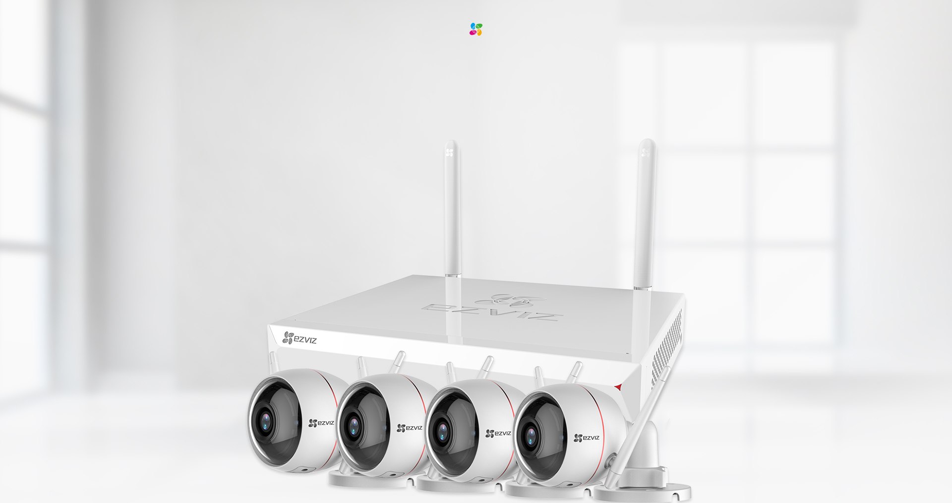 Hikvision Home 2-IP — Комплект для дома 2 Wi-Fi камеры